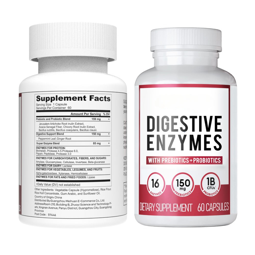 PRIMUS™  - DIGESTIVE ENZYMES 60CT + 60B PROBIOTIC 30CT