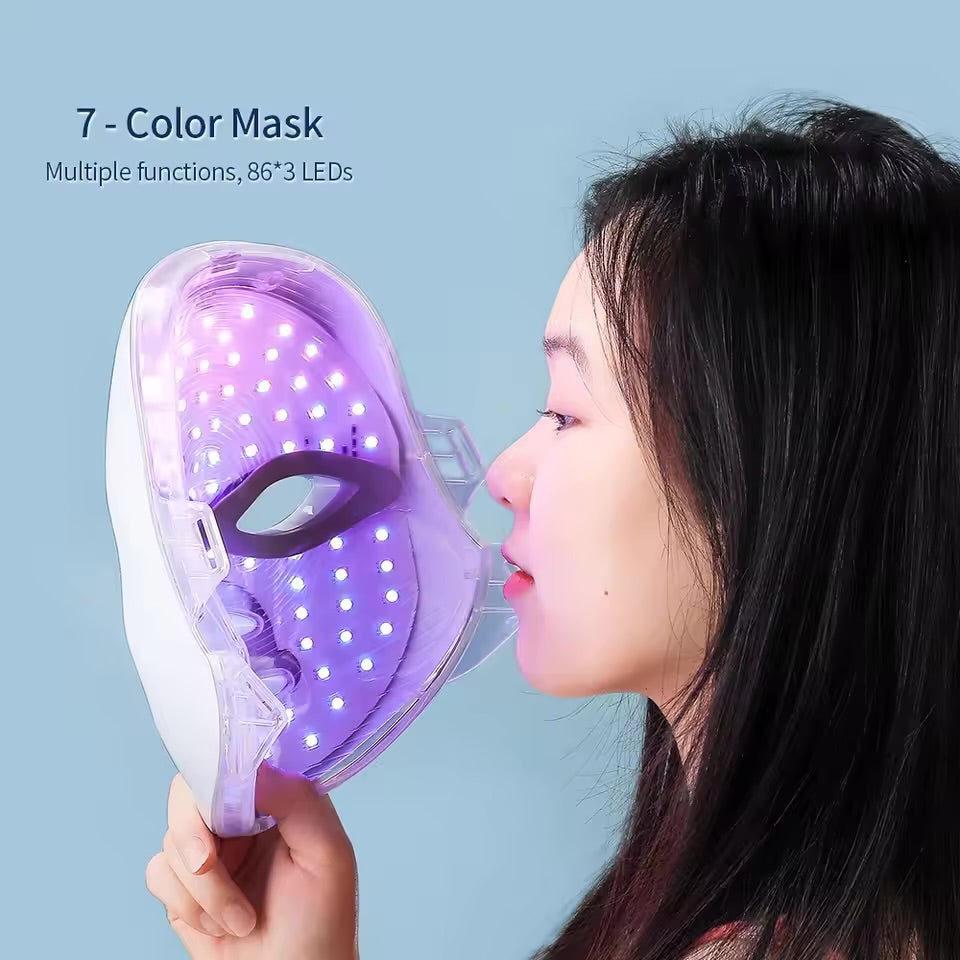 PRIMUS™- LED Light Therapy 7 Colour Treatment Facial Skincare Mask