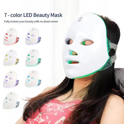 PRIMUS™- LED Light Therapy 7 Colour Treatment Facial Skincare Mask